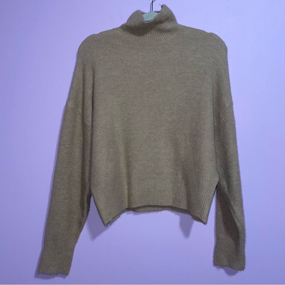 Truth by Republic Wool Blend Sweater Women Size S Oversized Coastal Boho Neutral